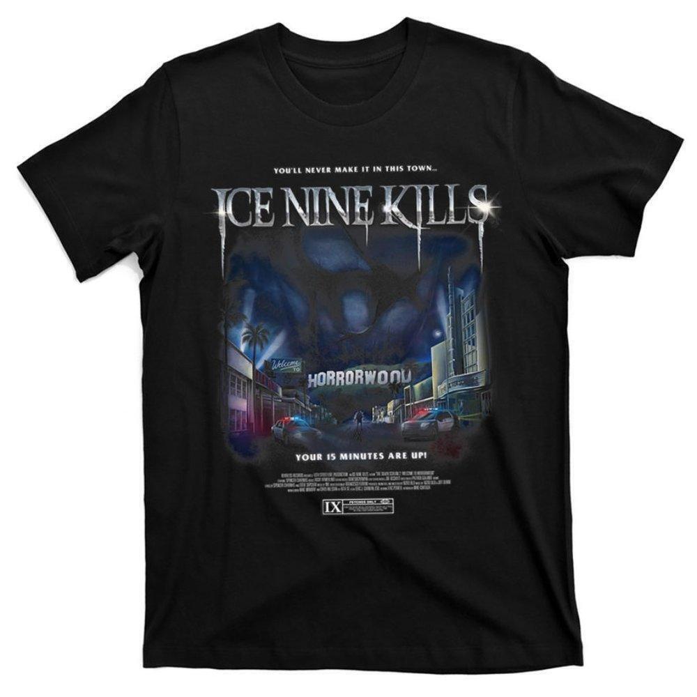 Ice Nine Kills Welcome To Horrorwood Cover Tshirt Graphics Unisex Tshirt